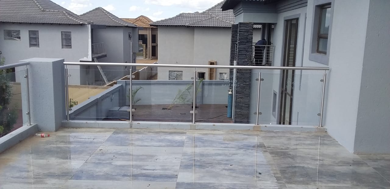 Stainless Steel with glass Balustrade Project